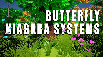 UE5 Butterfly Niagara Systems GPU Particles Part 2