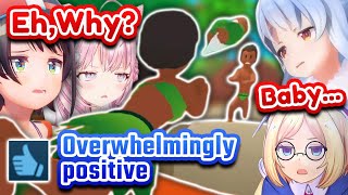 Reactions of holomems who saw baby fall into lava  [ Hololiveclip/EnglishSub ]