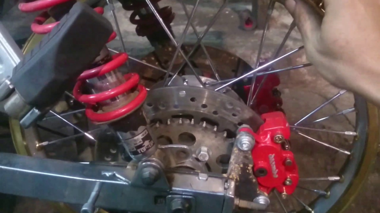 Iseng2 Bikin Double Cakram Belakang Di F1zR Part 1 YouTube