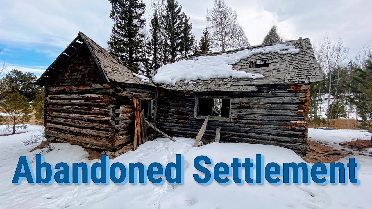 How I Found An Abandoned Settlement - Colorado Ghost Town Found