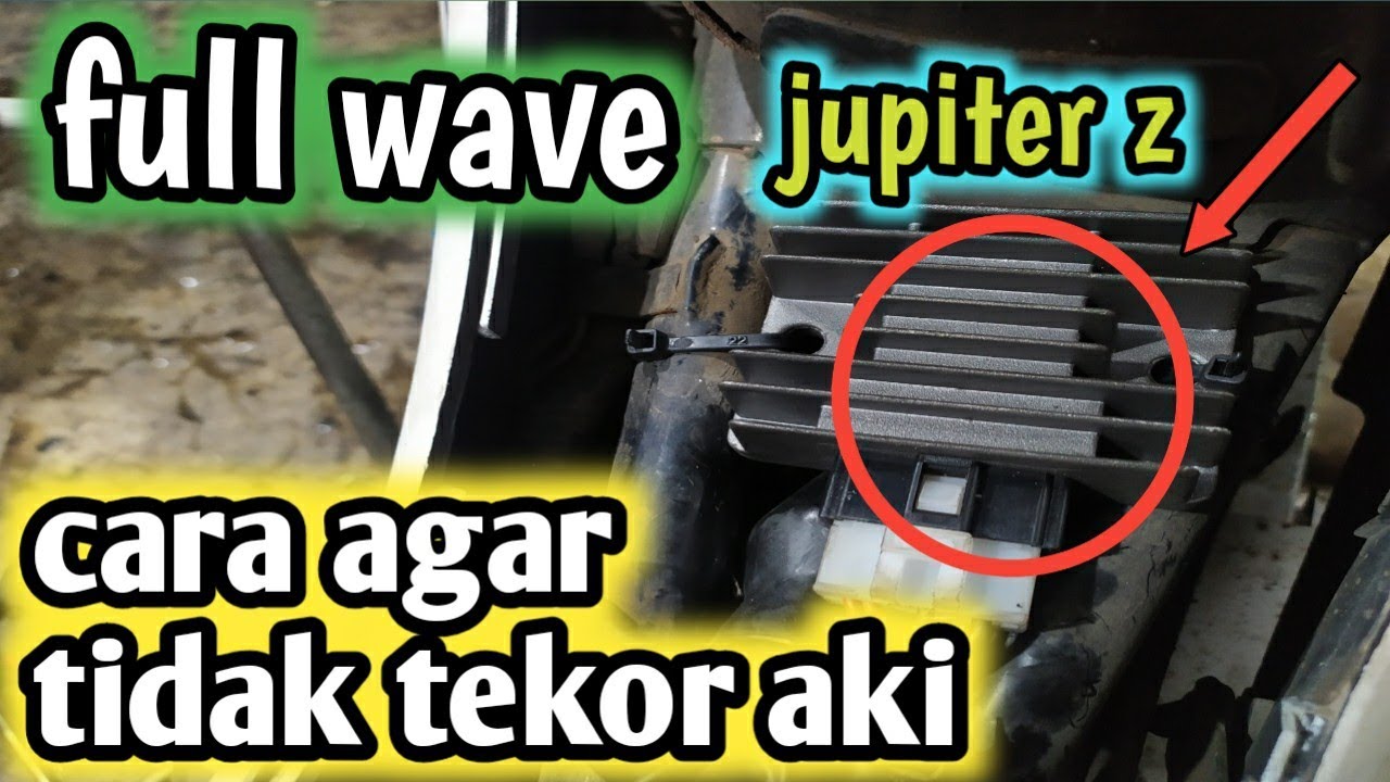 cara bikin full wave di jupiter z pasang kiprok tiger di jupiter z