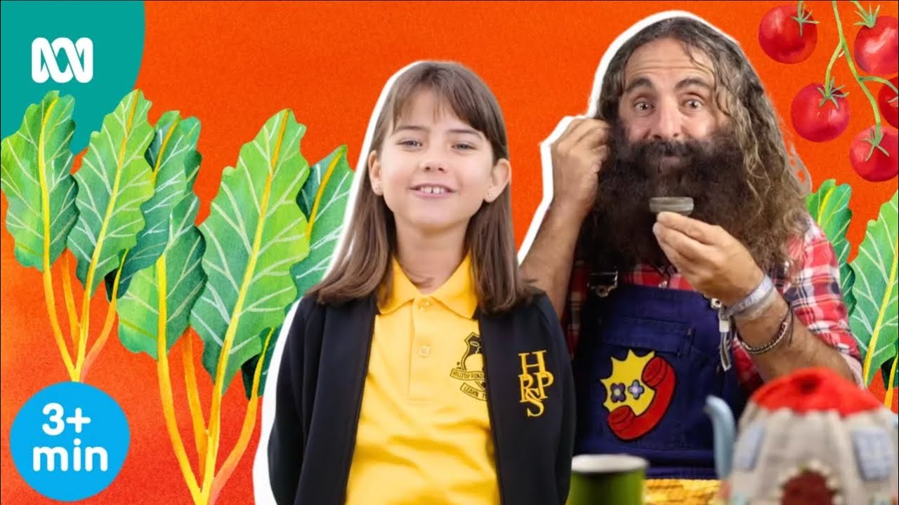 School grows their own VEGETABLES! 🥕🌽🍅 | Gardening Australia Junior