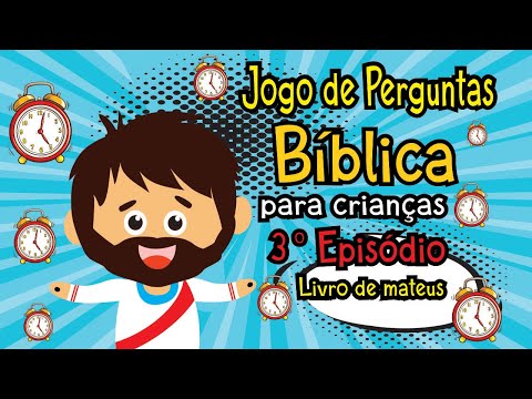 Jogo de Perguntas e Respostas Bíblicas para Crianças (3° Episódio) Conexão  Alegria 