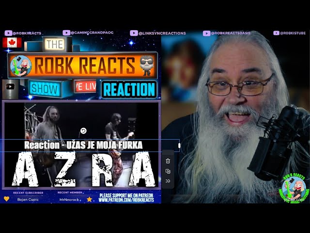 AZRA Reaction - UŽAS JE MOJA FURKA - LIVE 1987 | First Time Hearing | Requested class=