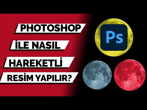 Photoshop Hareketli Resim Nasıl Yapılır? (Hareketli Resim yapma - Gif Yapma 2020)