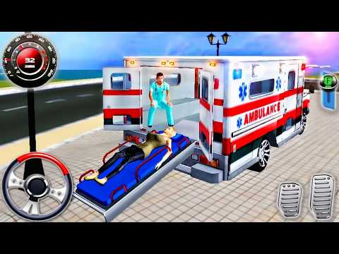 Video Ambulance City Rescue Simulator - 911 US Emergency Ambulance Driving 3D - Android Gameplay