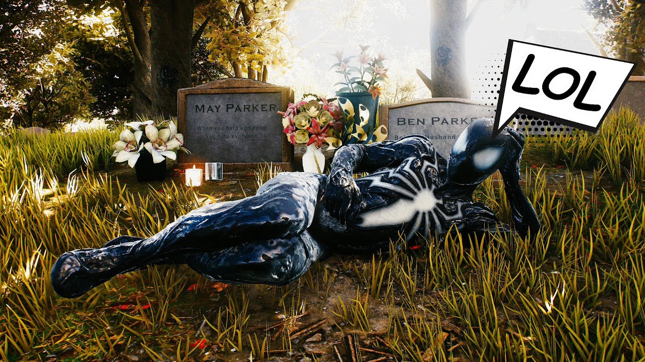 Where to find Aunt May's grave in Spider-Man 2