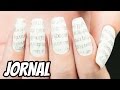 UNHAS DE JORNAL COMO VOCÊ NUNCA VIU - #AnaTodoDia 29