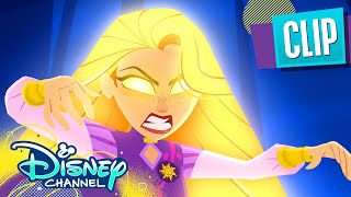 Rapunzel vs. Cassandra ⚔ | Rapunzel's Tangled Adventure | Disney Channel
