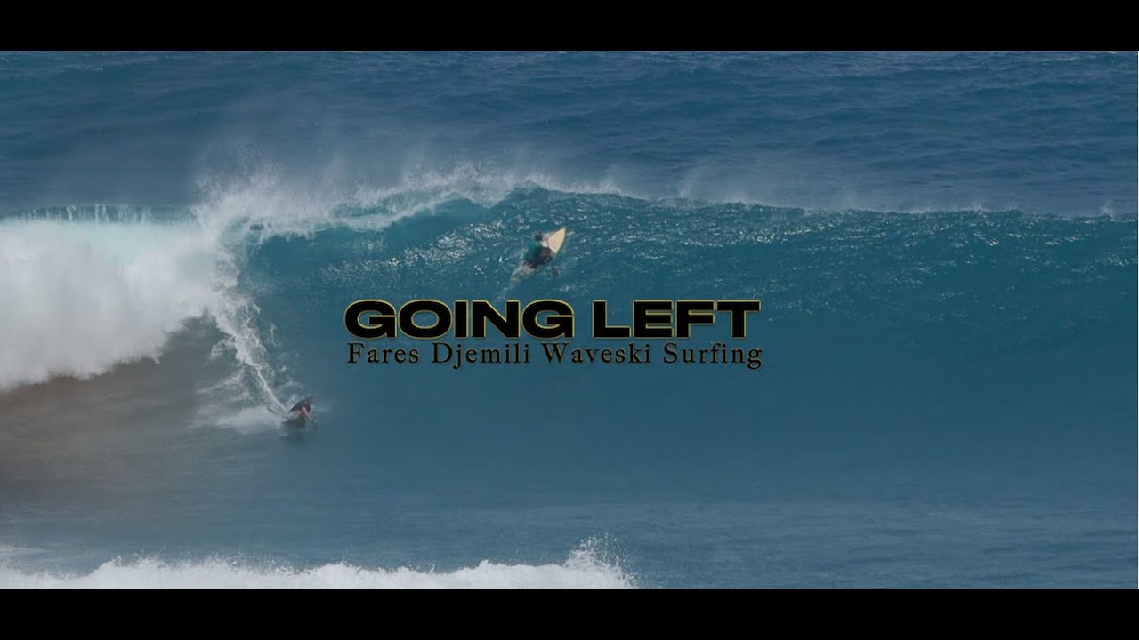 GOING LEFT - Fares Djemili Waveski Surfing