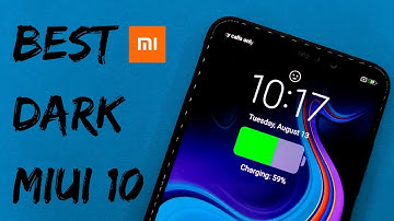 Perfect Dark Miui 10 Theme For August 2019