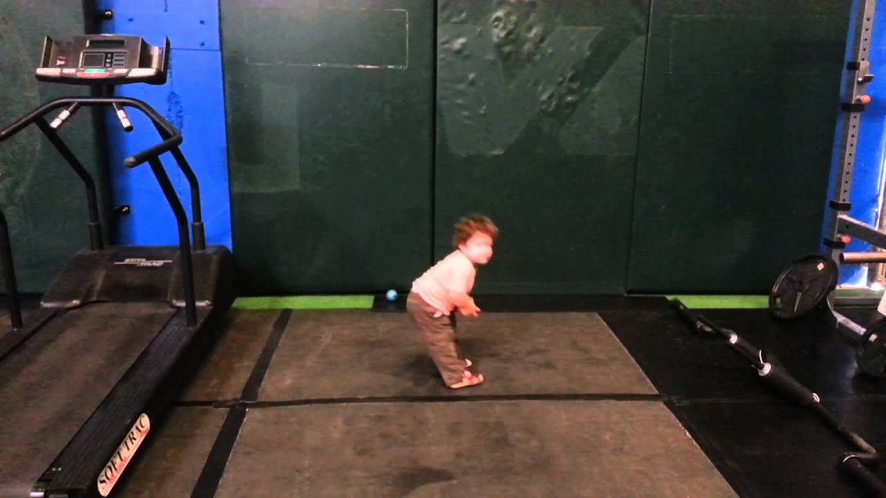 Weighted Baseball Training for 2 year Olds YouTube