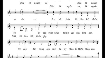 Bè 2 : Chúa Là Nguồn Vui Của Con : Trình Bày : LONG TRIỀU