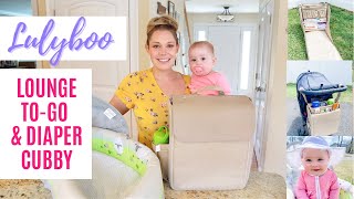 ON THE GO BABY PRODUCTS | LULYBOO LOUNGE TO-GO BASSINET & DIAPER CUBBY | WHAT'S IN MY DIAPER BAG by The Modern Juggle 1,747 views 3 years ago 9 minutes, 3 seconds