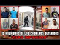 13 Integrantes de los Choneros detenidos en Santa Elena