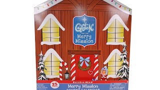 Build a Bear Workshop Merry Mission Advent Calendar 2023 Unboxing Toy Review