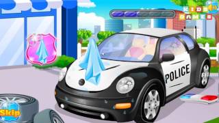 Car Games 2018 | ♫Police Car Wash ♫ Kids Games screenshot 3