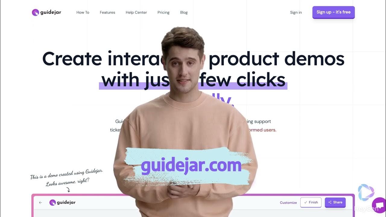 How to make product demo videos Interactive Walkthrough Interactive