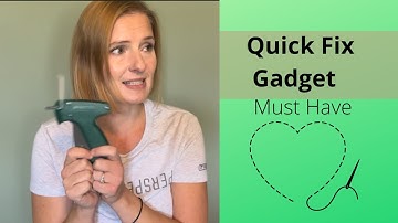 Easy Way To Stitch Or Seam With This New Gadget! #SeeingBlindChannel