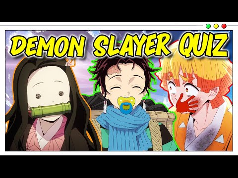 QUIZ Demon Slayer  Kimetsu no Yaiba - 40 QUESTIONS 