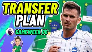 FPL GW6 | My Transfer Plan! ✅ | Fantasy Premier League 2026/2027