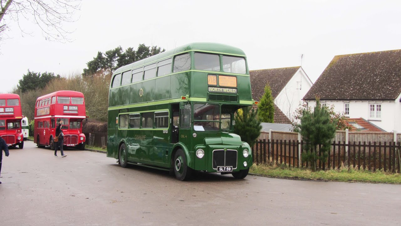 Epping - Ongar Railway, 'End Of An Era' Bus Rally, 20th February 2022.