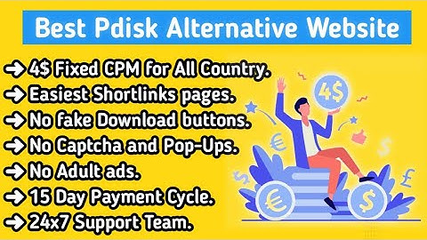 🔴 Best Link Shortner website In The Market ! Best Pdisk Alternative