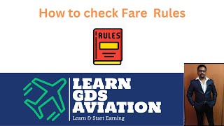 Fare Rules in Amadeus | Fare ke rules kaise dekhen amadeus mein
