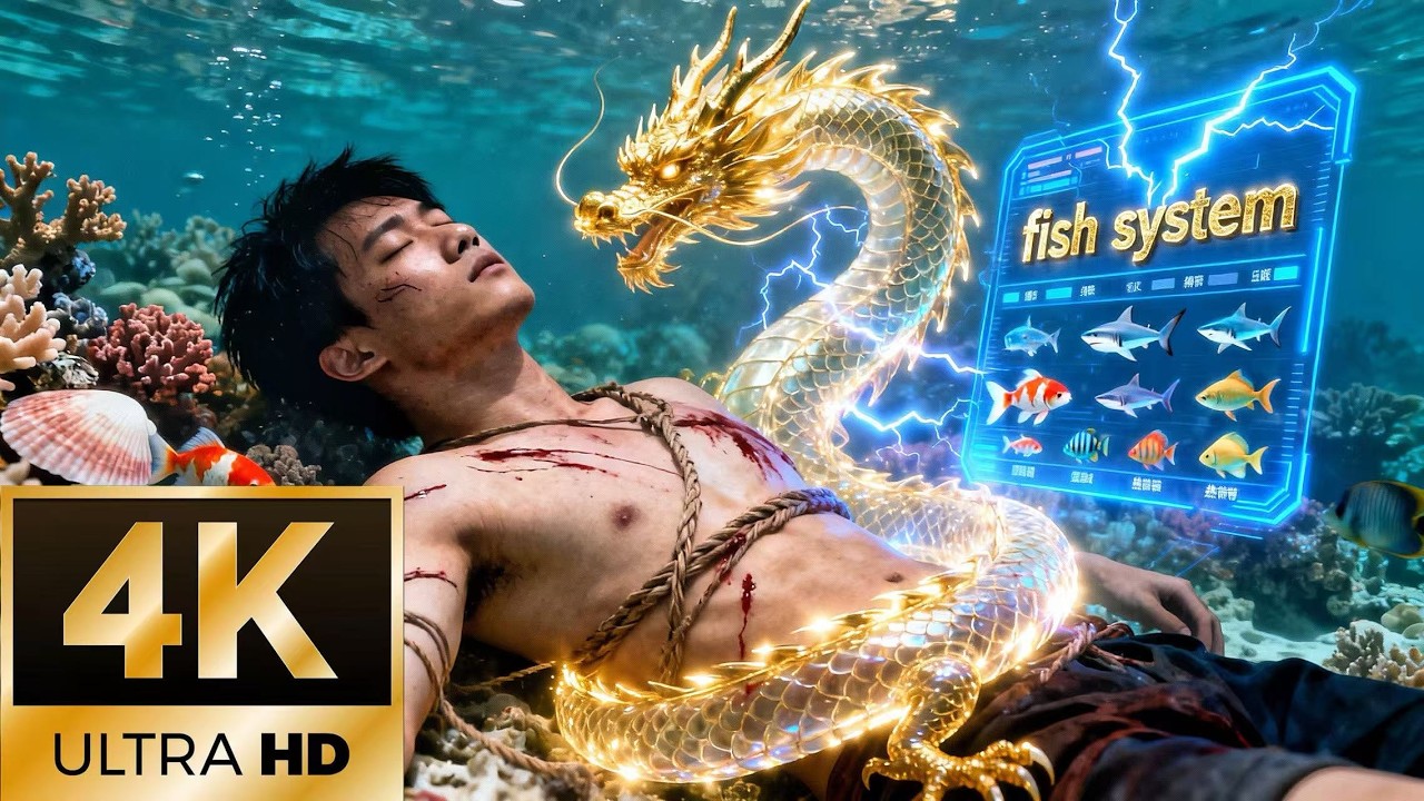 【NEW】Pushed into the Sea, Reborn as a Fish with a Leveling System—Ex Begs Too Late!