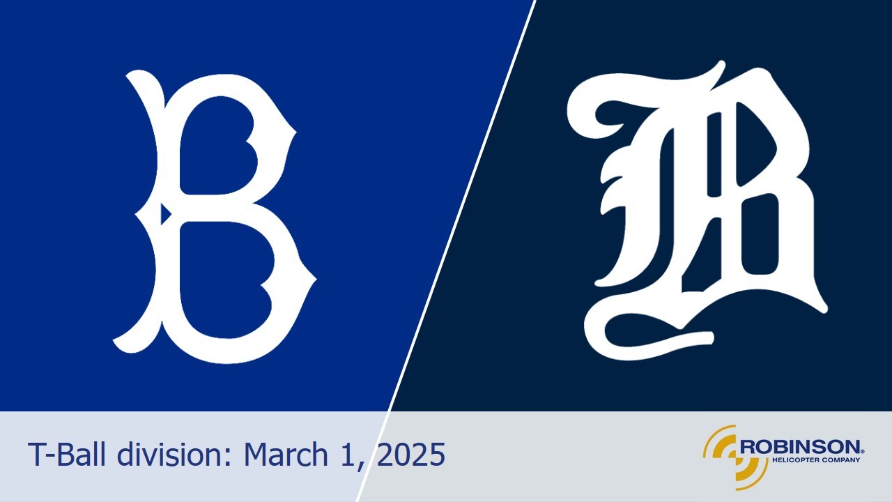 T-Ball - Brooklyn Dodgers @ Boston Beaneaters (3/1/25)