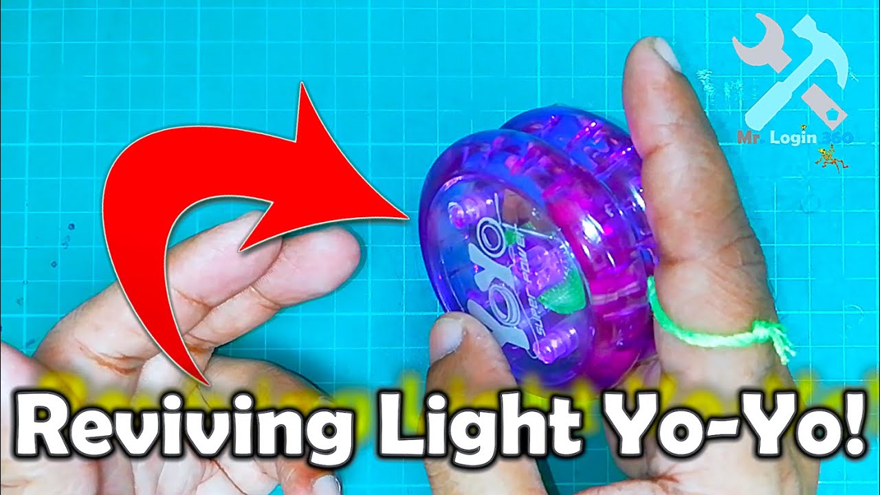 How I Restored My Super Light Yo-Yo After Breaking the LED Mechanism