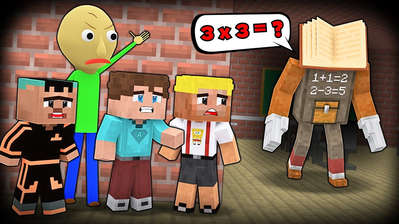 OKUL CANAVARI BİZİM PEŞİMİZDE! 😱 - Minecraft