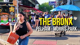 Bronx Pelham Walking Tour 4K New York City Street Walk