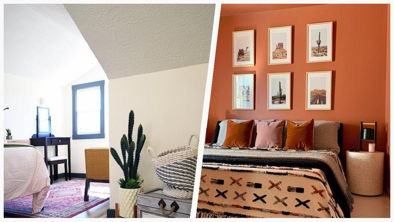 75 Southwestern Gray Floor Bedroom Design Ideas You'll Love 🌈