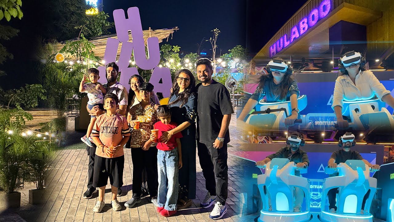 bhanjo ko leke Surat ke sabse best game zone mein gaye aur hezu ko urgently ghar leke ana pada !