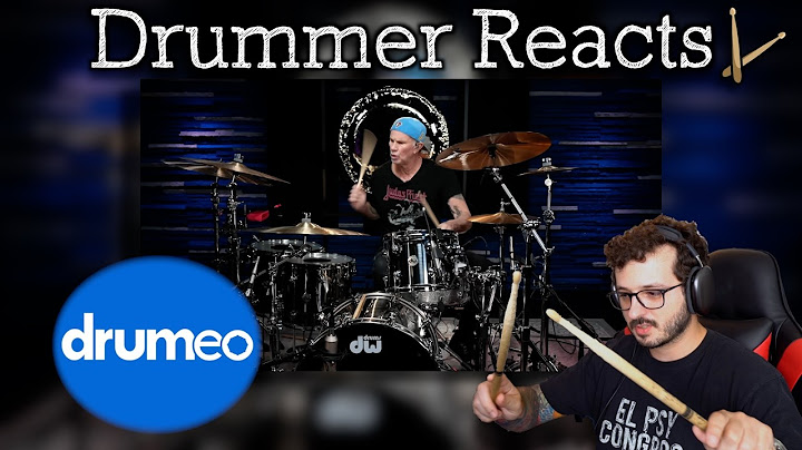 Drummer Reacts to Chad Smith Hears Bring Me the Horizon for the First Time from @DrumeoOfficial