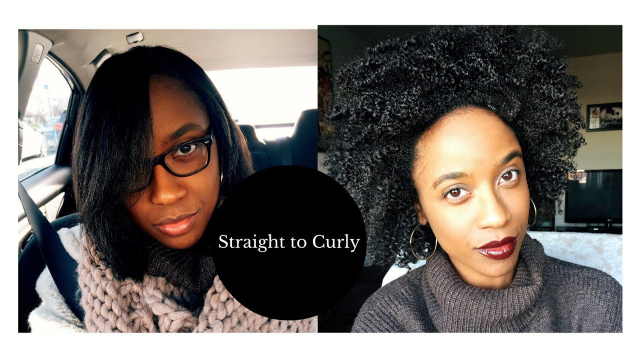 How To Restore Curls To Natural Hair Post Straightening Or Heat
