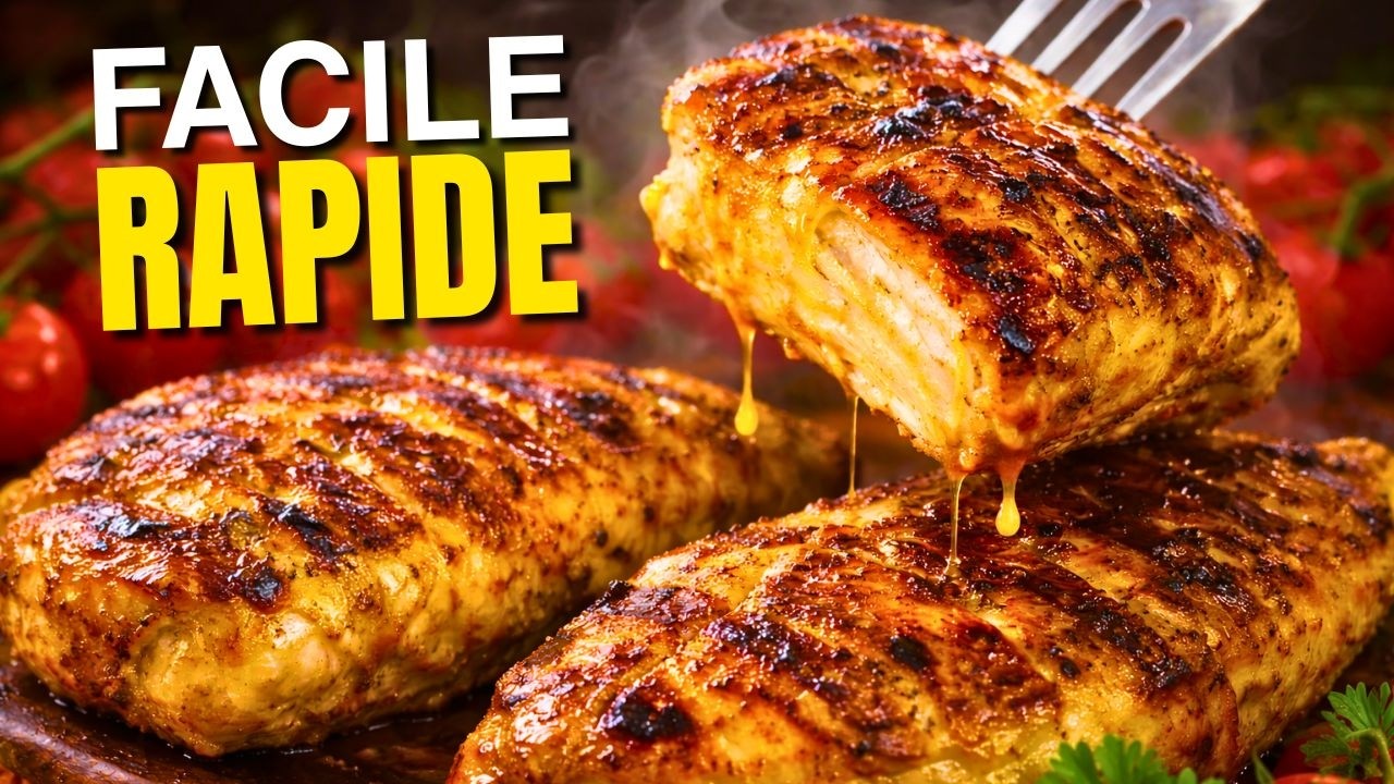 La Méthode EXPRESS Pour un Poulet Grillé PARFAIT !