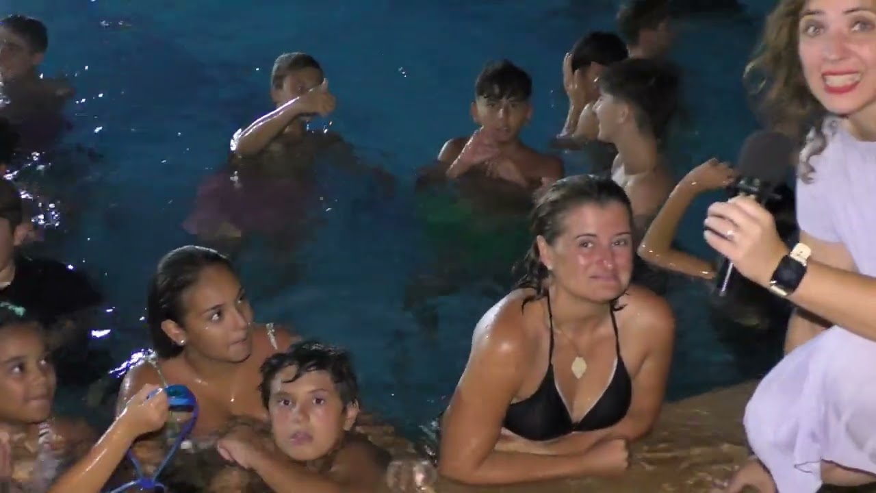Reportaje piscina nocturna || 2023