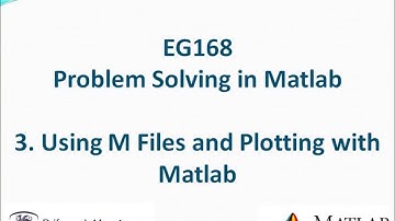 EG168 2017 Matlab 3: M Files part 1