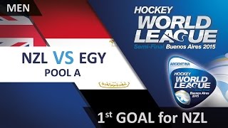 Russell opens the scoring for New Zealand NZL 1-0 EGY