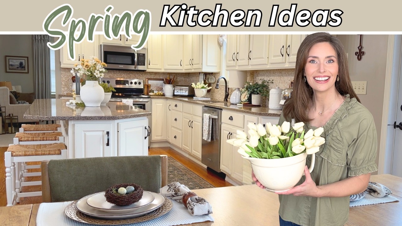 Весеннее оформление кухни вместе со мной | Обновление кухни 2026 | Уютные идеи для декора