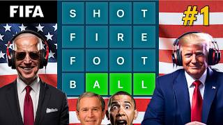 US Presidents Play World Cup Series Wordle 1