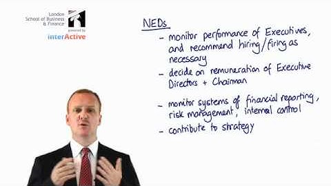 LSBF ACCA P1: NEDs and Board Committees with Paul Merison