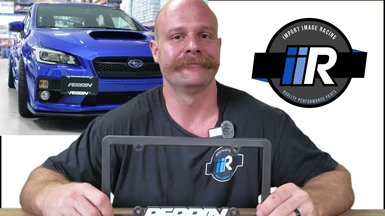 PERRIN License Plate Frame | Lightweight Performance Plate Frame | ASM-BDY-500