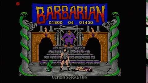 BARBARIAN (ATARI ST + FULL MUSIC)