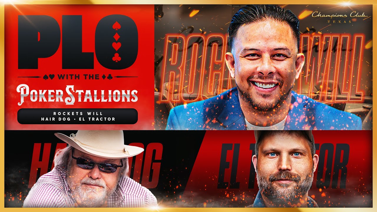4K LIVE ACTION CASH $5/10/25 PLO w/ Rockets Will, Hair Dog & El Tractor
