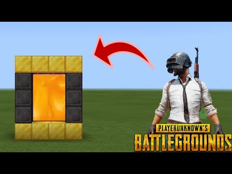 HOW TO MAKE A PUBG PORTAL - MINECRAFT