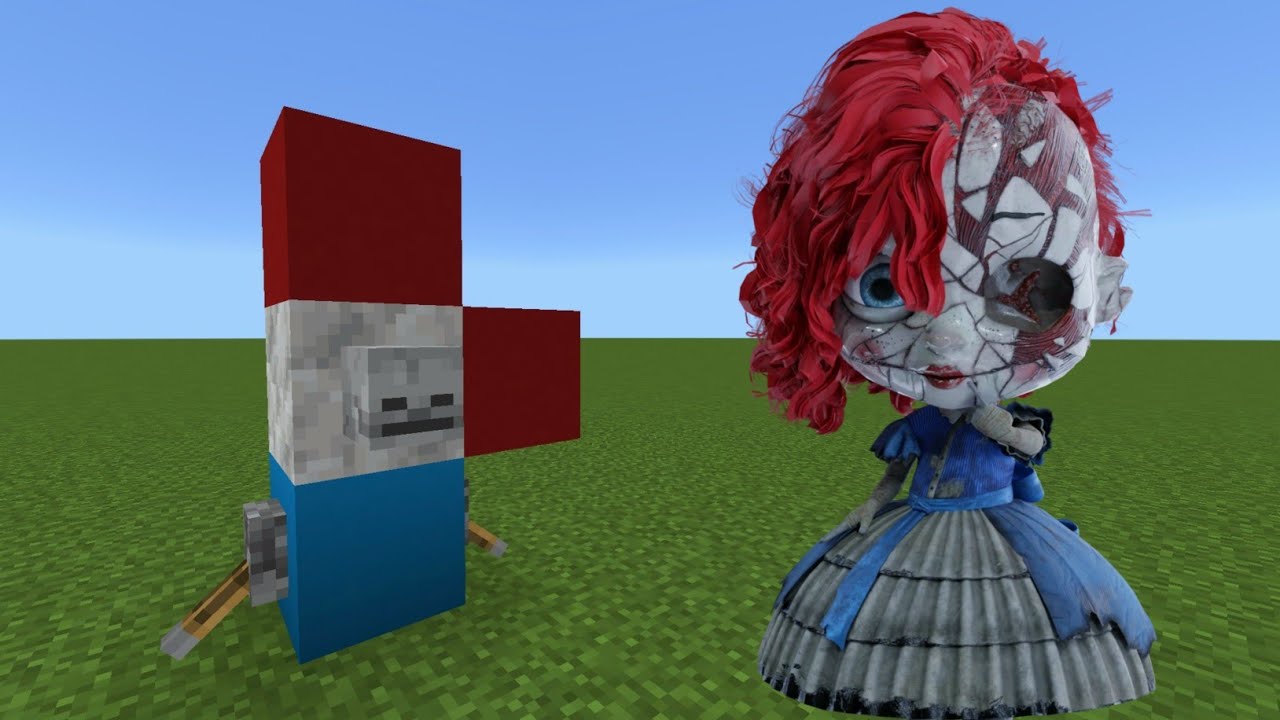 Poppy Playtime Chapter 5 Broken Poppy Addon in Minecraft PE