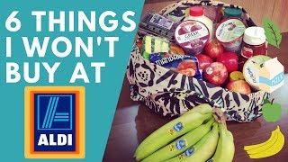 6 Things I WON'T Buy at ALDI - Least frugal things!